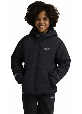 Черная демисезонная куртка Jack Wolfskin A65455_6350