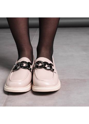 Fashion Лоферы женские Lola 3584 36 р бежевый з искусственная кожа, украина — лето (253791737)