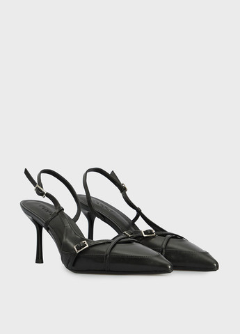 PRPY Туфлі слінгбекі чорний з натуральна шкіра, китай — літо (334684235)