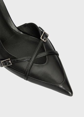 PRPY Туфлі слінгбекі чорний з натуральна шкіра, китай — літо (334684235)