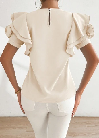 Айвори блуза SHEIN