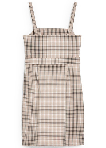 Демисезонный женский сарафан C&A в клеточку