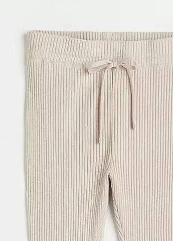 Бежевые демисезонные леггинсы SHEIN