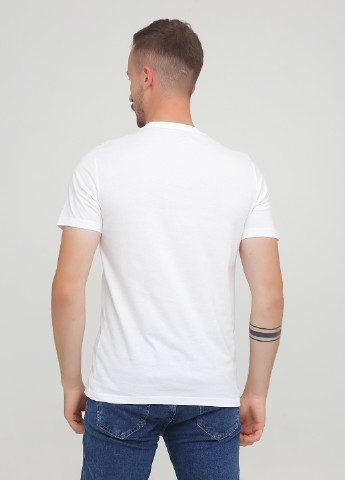 Белая летняя футболка Allsaints