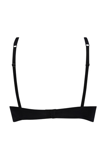Чёрный бралетт бюстгальтер Hunkemoller с косточками полиамид