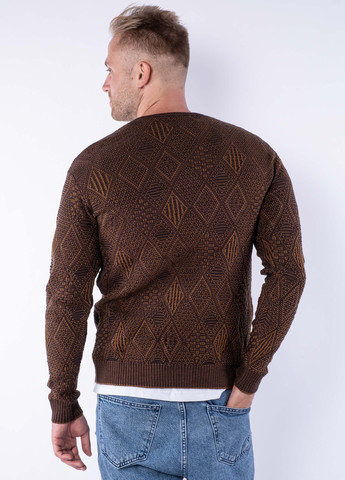 Коричневый демисезонный пуловер пуловер Time of Style