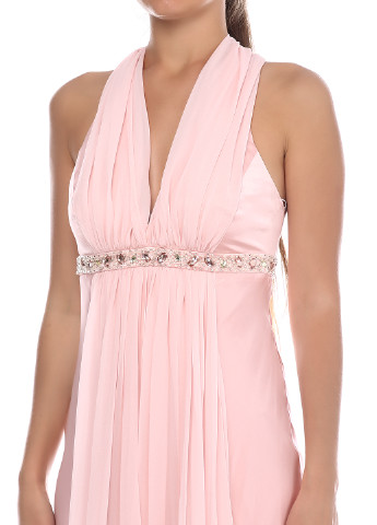 Розовое вечернее платье Apart однотонное