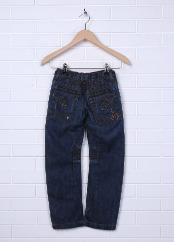 Голубые демисезонные прямые джинсы Liu-Jo