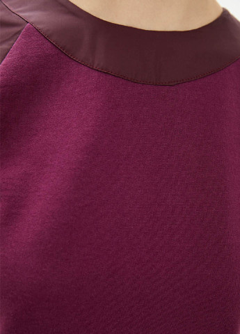 Бордова кежуал сукня сукня-світшот Promin однотонна
