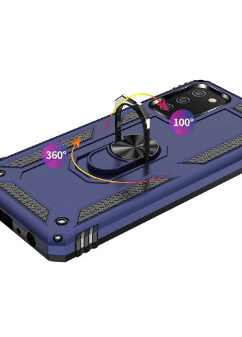 Чохол для мобільного телефону Military Samsung Galaxy A02s SM-A025 Blue (706013) BeCover (252571714)