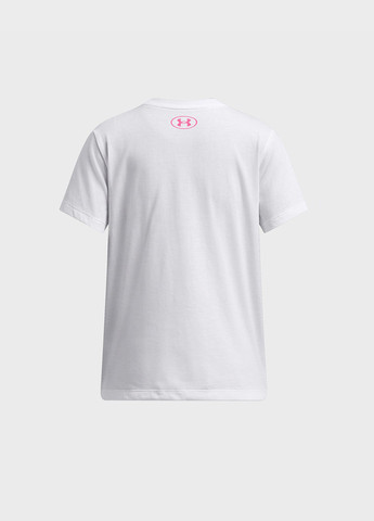 Белая летняя футболка Under Armour