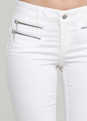 Джинси Liu-Jo завужені однотонні білі джинсові