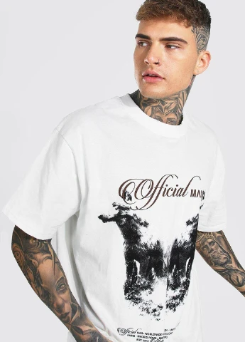 Молочна футболка Boohoo