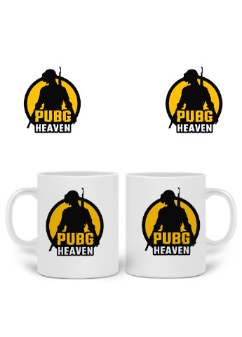 Кружка Пубг Пабг (Pubg) 330 мл горнятко керамічне (20259-1185) MobiPrint (219777112)