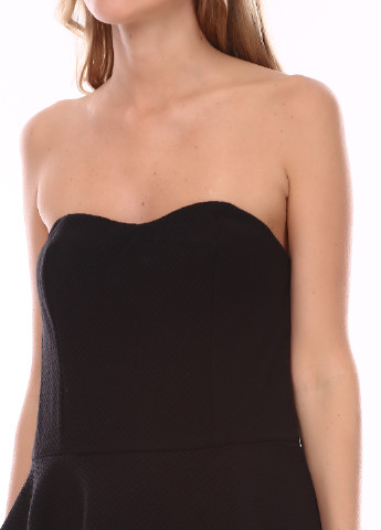 Чорна кежуал сукня Cache Cache однотонна