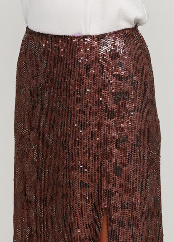 Бордовая праздничный однотонная юбка Ralph Lauren