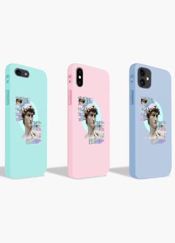 Чехол силиконовый Apple Iphone X Давид Ренессанс (David Renaissance) (6129-1584) MobiPrint (219518180)