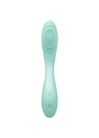 Вібратор із перлинною стимуляцією точки G Rrrolling Pleasure Mint Satisfyer (254734287)