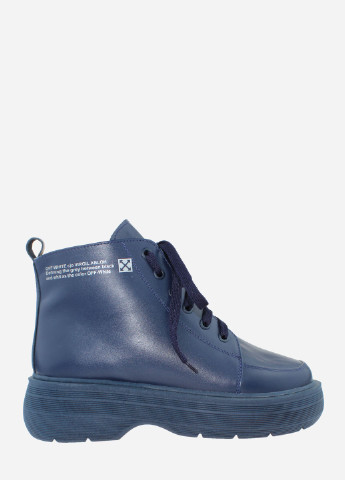 Зимние ботинки re2518 синий El passo