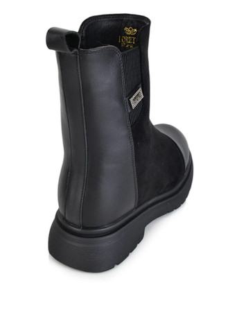 Зимние ботинки Loretta со стразами из искусственной кожи, из искусственной замши