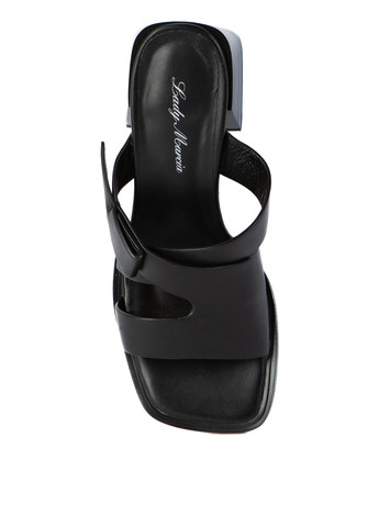 Черные шлепанцы LEDY MARCIA