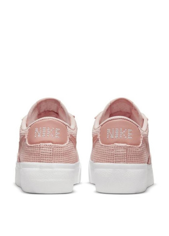 Кроссовки DN0744-600 Nike BLAZER LOW PLATFORM ESS пудровые демисезоны (317218331)