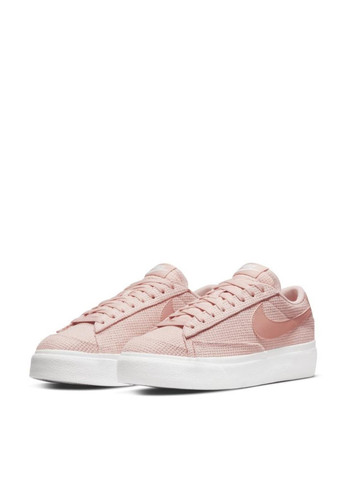 Кроссовки DN0744-600 Nike BLAZER LOW PLATFORM ESS пудровые демисезоны (317218331)