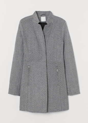 Серое демисезонное Пальто однобортное H&M