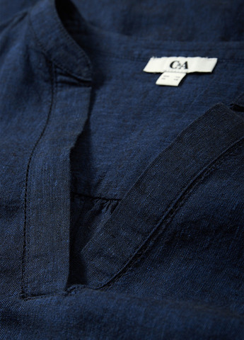 Темно-синее кэжуал платье оверсайз C&A однотонное