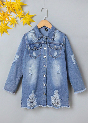 Куртка-рубашка SHEIN (337991639)