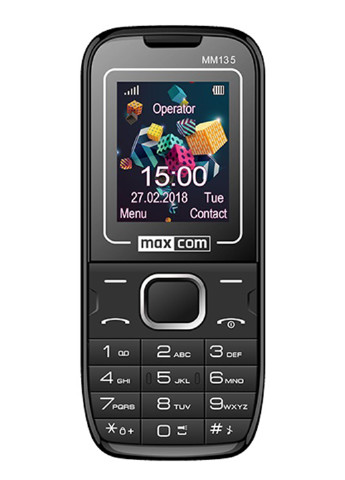 Мобильный телефон Maxcom mm135 black-blue (132824478)