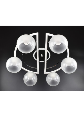 Люстра стельова на 6 лампочок 51795/6 Білий 19х58х58 см. Sunnysky (253628748)