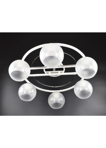 Люстра стельова на 6 лампочок 51795/6 Білий 19х58х58 см. Sunnysky (253628748)