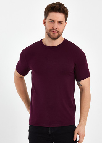 Бордовая футболка Trend Collection