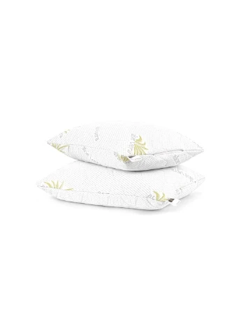 Подушка шовкова №784 Alberto Silk Kapok м'яка 40х60 см (2200001489066) No Brand (254011682)