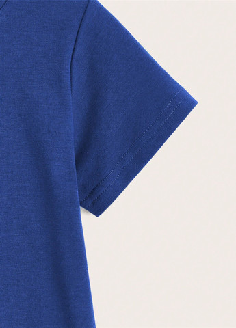 Синя літня футболка SHEIN