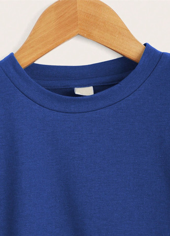 Синя літня футболка SHEIN