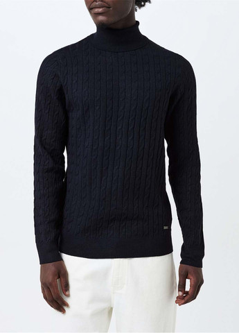 Темно-синий демисезонный свитер Threadbare