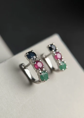 Серьги Silver Flame (329999682)