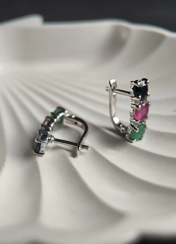 Серьги Silver Flame (329999682)