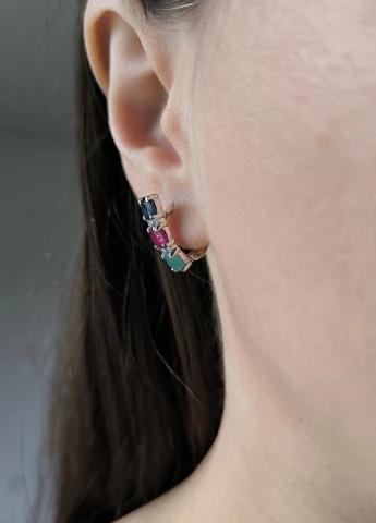 Серьги Silver Flame (329999682)