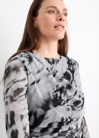 Серая блуза C&A