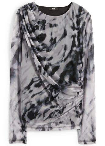 Серая блуза C&A