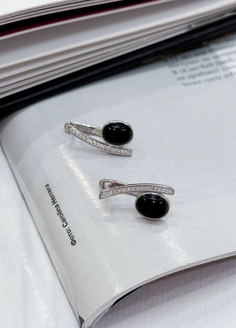 Серьги Silver Flame (307258464)