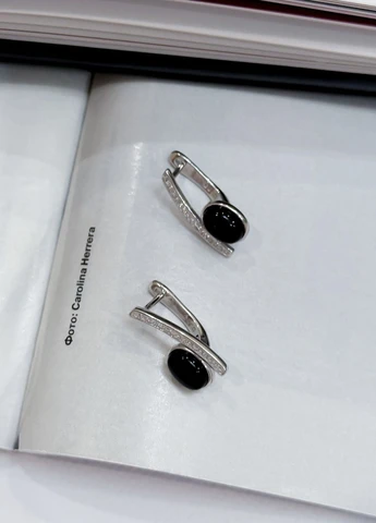 Серьги Silver Flame (307258464)