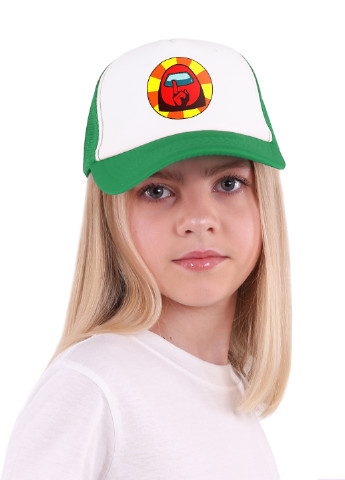 Кепка Тракер дитяча Амонг Ас Червоний (Among Us Red) (33404-2412) MobiPrint (220769651)