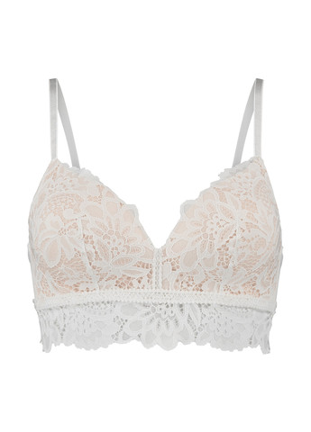 Білий бюстгальтер Hunkemoller без кісточок поліамід