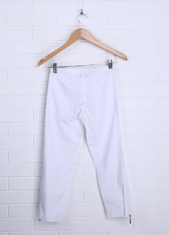 Белые кэжуал летние зауженные брюки GF Ferre