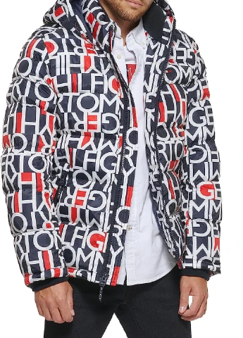 Синя демісезонна куртка Tommy Hilfiger