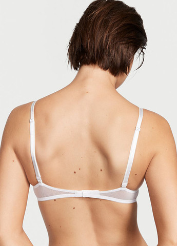 Білий демісезонний комплект (бюстгальтер, труси) Victoria's Secret